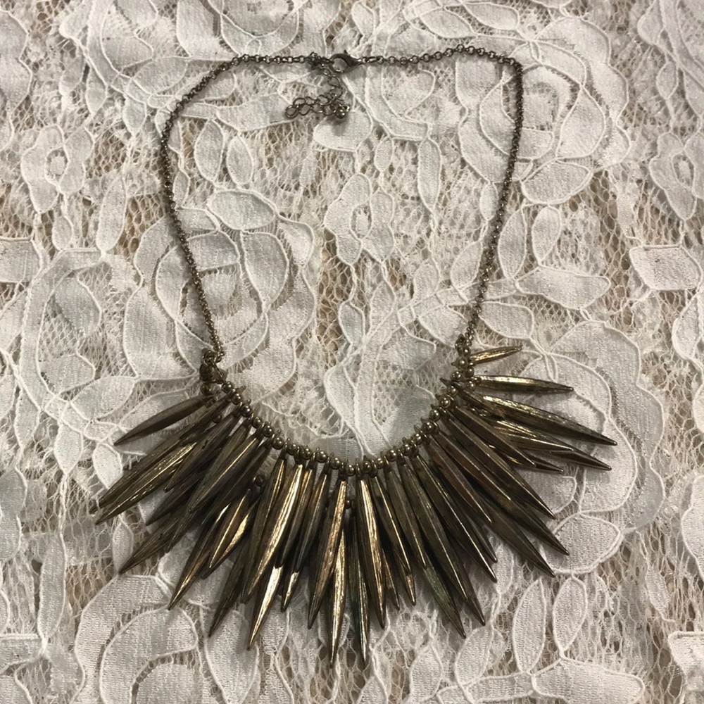 Layered statement necklace